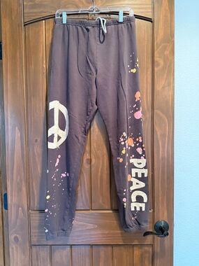 NATURAL LIFE Gray Knit Lounge Pants